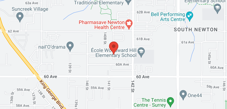 map of 14106 61 AVENUE